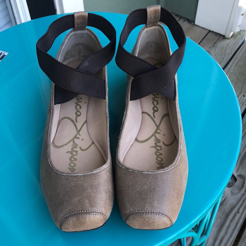 Jessica Simpson ballet slipper shoes